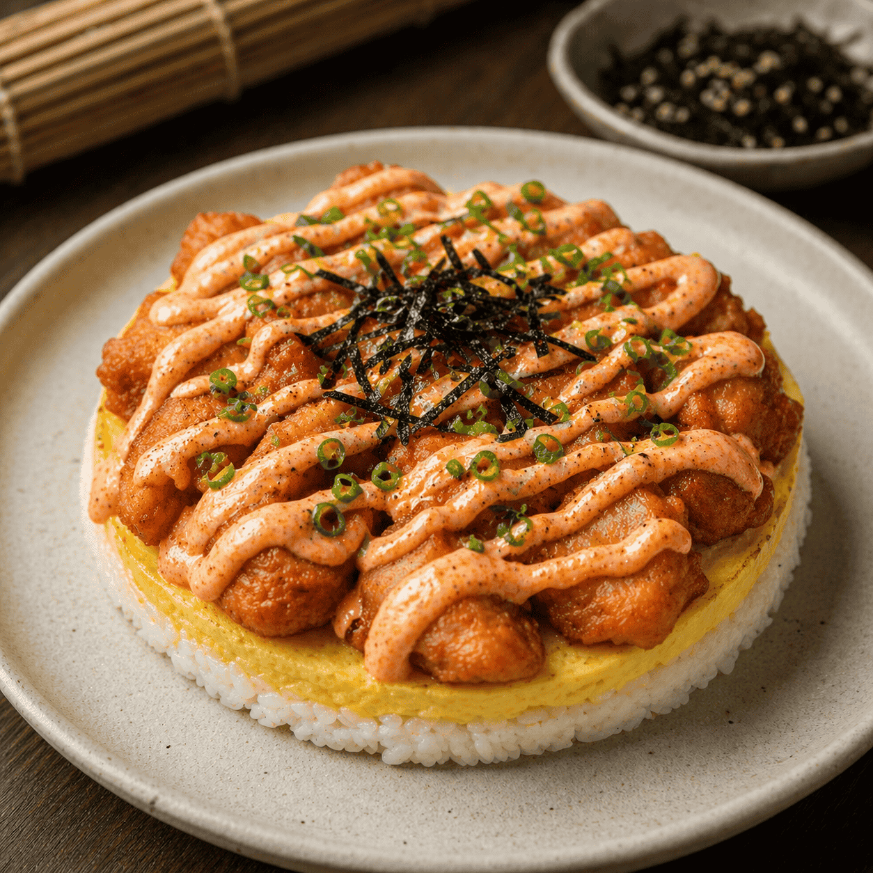 Mentai Rice Karage Salmon Rice Bowl Boss